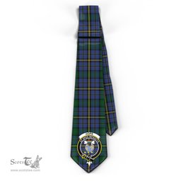 Scottish Hope Clan Originaux Tartan Tie with Family Crest Tartan Plaid NeckTie Scottish Plaid Tartan Plaid - ScotsTee - scotstee.com