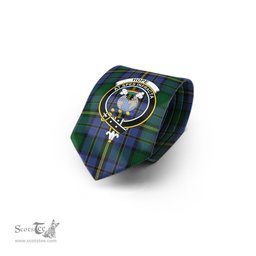 Scottish Hope Clan Originaux Tartan Tie with Family Crest Tartan Plaid NeckTie Scottish Plaid Tartan Plaid - ScotsTee - scotstee.com