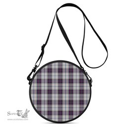 Scottish Alexander of Menstry Dress Tartan Round Crossbody Bags - Round Purse Scottish Plaid Tartan Plaid - ScotsTee - scotstee.com