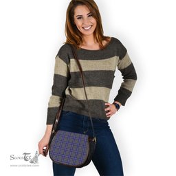 Scottish Alexander of Menstry Tartan Saddle Crossbody Bag Scottish Plaid Tartan Plaid - ScotsTee - scotstee.com