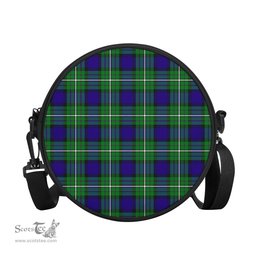 Scottish Alexander Tartan Round Crossbody Bags - Round Purse Scottish Plaid Tartan Plaid - ScotsTee - scotstee.com