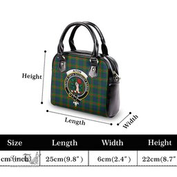 Scottish Aiton Tartan Shoulder Handbags with Family Crest Scottish Plaid Tartan Plaid - ScotsTee - scotstee.com