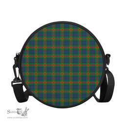 Scottish Aiton Tartan Round Crossbody Bags - Round Purse Scottish Plaid Tartan Plaid - ScotsTee - scotstee.com