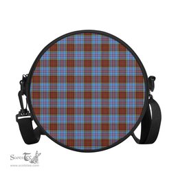 Scottish Anderson Modern Tartan Round Crossbody Bags - Round Purse Scottish Plaid Tartan Plaid - ScotsTee - scotstee.com
