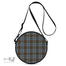 Scottish Anderson Tartan Round Crossbody Bags - Round Purse Scottish Plaid Tartan Plaid - ScotsTee - scotstee.com