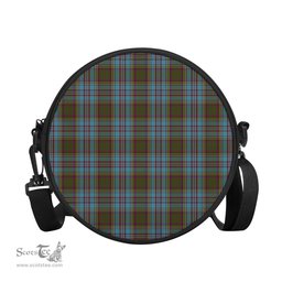 Scottish Anderson Tartan Round Crossbody Bags - Round Purse Scottish Plaid Tartan Plaid - ScotsTee - scotstee.com