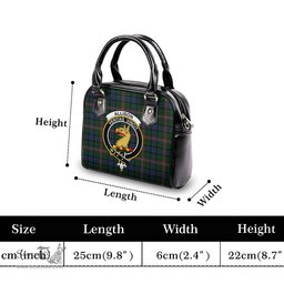 Scottish Allison Tartan Shoulder Handbags with Family Crest Scottish Plaid Tartan Plaid - ScotsTee - scotstee.com