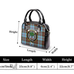 Scottish Anderson Ancient Tartan Shoulder Handbags with Family Crest Scottish Plaid Tartan Plaid - ScotsTee - scotstee.com