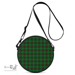 Scottish Anstruther Tartan Round Crossbody Bags - Round Purse Scottish Plaid Tartan Plaid - ScotsTee - scotstee.com