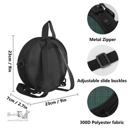 Scottish Arbuthnot Tartan Round Crossbody Bags - Round Purse Scottish Plaid Tartan Plaid - ScotsTee - scotstee.com