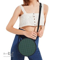 Scottish Arbuthnot Tartan Round Crossbody Bags - Round Purse Scottish Plaid Tartan Plaid - ScotsTee - scotstee.com