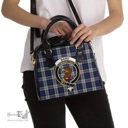 Scottish Baird Dress Tartan Shoulder Handbags with Family Crest Scottish Plaid Tartan Plaid - ScotsTee - scotstee.com