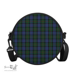 Scottish Baird Tartan Round Crossbody Bags - Round Purse Scottish Plaid Tartan Plaid - ScotsTee - scotstee.com