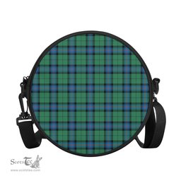 Scottish Armstrong Ancient Tartan Round Crossbody Bags - Round Purse Scottish Plaid Tartan Plaid - ScotsTee - scotstee.com