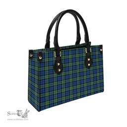 Scottish Baird Ancient Tartan Leather Bag for Women Scottish Plaid Tartan Plaid - ScotsTee - scotstee.com