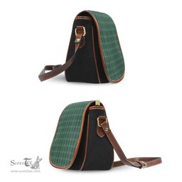 Scottish Armagh County Ireland Tartan Saddle Crossbody Bag Scottish Plaid Tartan Plaid - ScotsTee - scotstee.com