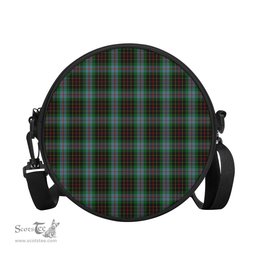 Scottish Brodie Hunting Tartan Round Crossbody Bags - Round Purse Scottish Plaid Tartan Plaid - ScotsTee - scotstee.com