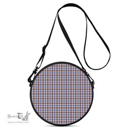 Scottish Boswell Tartan Round Crossbody Bags - Round Purse Scottish Plaid Tartan Plaid - ScotsTee - scotstee.com