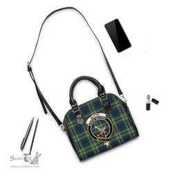Scottish Blyth Tartan Shoulder Handbags with Family Crest Scottish Plaid Tartan Plaid - ScotsTee - scotstee.com