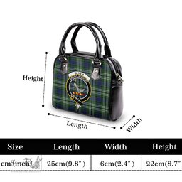 Scottish Blyth Tartan Shoulder Handbags with Family Crest Scottish Plaid Tartan Plaid - ScotsTee - scotstee.com