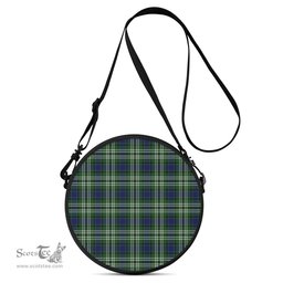 Scottish Blyth Tartan Round Crossbody Bags - Round Purse Scottish Plaid Tartan Plaid - ScotsTee - scotstee.com