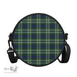 Scottish Blyth Tartan Round Crossbody Bags - Round Purse Scottish Plaid Tartan Plaid - ScotsTee - scotstee.com