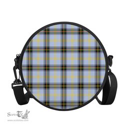 Scottish Bell Tartan Round Crossbody Bags - Round Purse Scottish Plaid Tartan Plaid - ScotsTee - scotstee.com