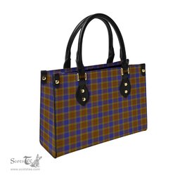 Scottish Balfour Modern Tartan Leather Bag for Women Scottish Plaid Tartan Plaid - ScotsTee - scotstee.com