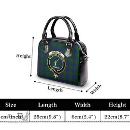 Scottish Barclay Tartan Shoulder Handbags with Family Crest Scottish Plaid Tartan Plaid - ScotsTee - scotstee.com