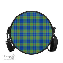 Scottish Barclay Hunting Ancient Tartan Round Crossbody Bags - Round Purse Scottish Plaid Tartan Plaid - ScotsTee - scotstee.com