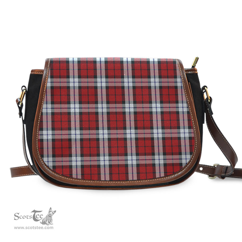 Scottish Brodie Dress Tartan Saddle Crossbody Bag Scottish Plaid Tartan Plaid - ScotsTee - scotstee.com