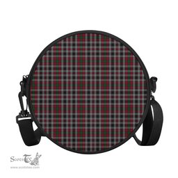 Scottish Borthwick Tartan Round Crossbody Bags - Round Purse Scottish Plaid Tartan Plaid - ScotsTee - scotstee.com