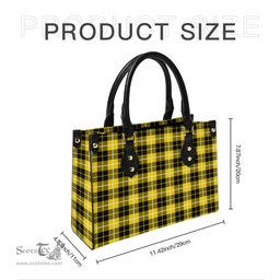 Scottish Barclay Dress Modern Tartan Leather Bag for Women Scottish Plaid Tartan Plaid - ScotsTee - scotstee.com