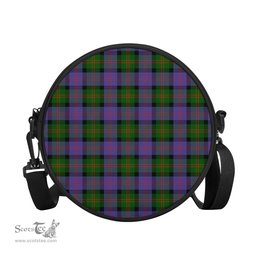 Scottish Blair Modern Tartan Round Crossbody Bags - Round Purse Scottish Plaid Tartan Plaid - ScotsTee - scotstee.com