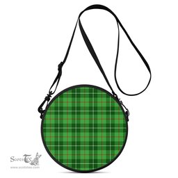 Scottish Boyle Tartan Round Crossbody Bags - Round Purse Scottish Plaid Tartan Plaid - ScotsTee - scotstee.com