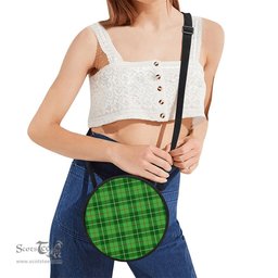 Scottish Boyle Tartan Round Crossbody Bags - Round Purse Scottish Plaid Tartan Plaid - ScotsTee - scotstee.com