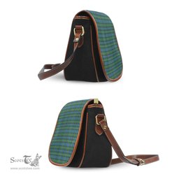 Scottish Campbell of Argyll #02 Tartan Saddle Crossbody Bag Scottish Plaid Tartan Plaid - ScotsTee - scotstee.com