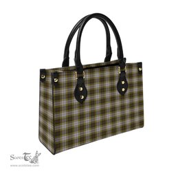 Scottish Buchanan Dress Tartan Leather Bag for Women Scottish Plaid Tartan Plaid - ScotsTee - scotstee.com