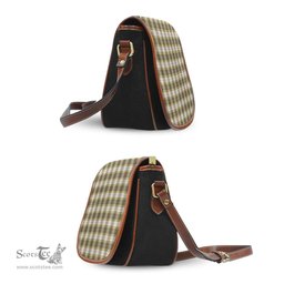 Scottish Buchanan Dress Tartan Saddle Crossbody Bag Scottish Plaid Tartan Plaid - ScotsTee - scotstee.com