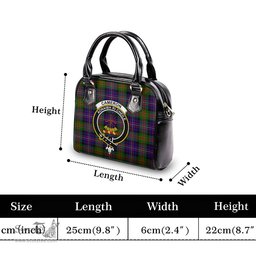 Scottish Cameron of Erracht Modern Tartan Shoulder Handbags with Family Crest Scottish Plaid Tartan Plaid - ScotsTee - scotstee.com