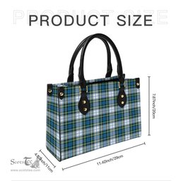 Scottish Campbell Dress Ancient Tartan Leather Bag for Women Scottish Plaid Tartan Plaid - ScotsTee - scotstee.com