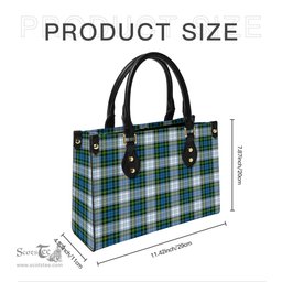 Scottish Campbell Dress Tartan Leather Bag for Women Scottish Plaid Tartan Plaid - ScotsTee - scotstee.com