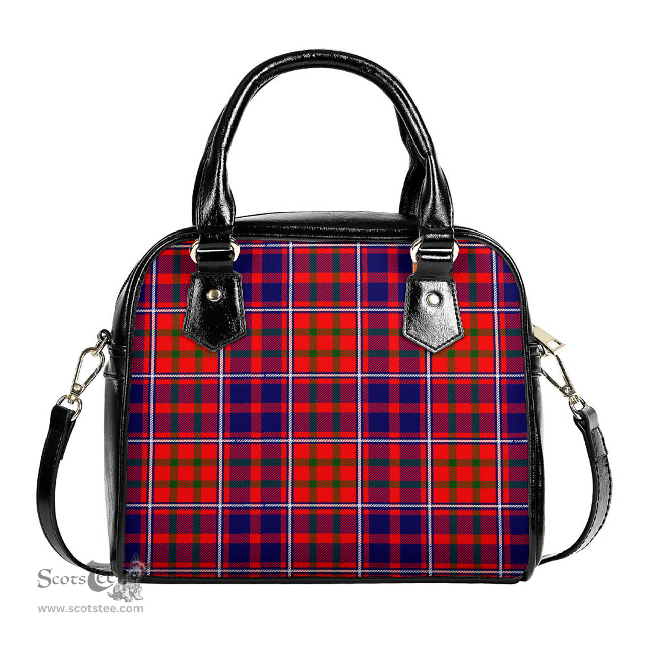 Scottish Cameron of Lochiel Modern Tartan Shoulder Handbags Scottish Plaid Tartan Plaid - ScotsTee - scotstee.com