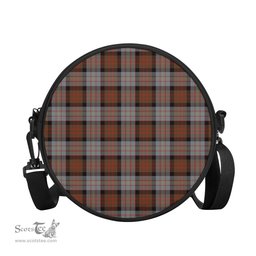 Scottish Cameron of Erracht Weathered Tartan Round Crossbody Bags - Round Purse Scottish Plaid Tartan Plaid - ScotsTee - scotstee.com