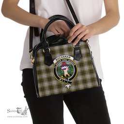 Scottish Buchanan Dress Tartan Shoulder Handbags with Family Crest Scottish Plaid Tartan Plaid - ScotsTee - scotstee.com
