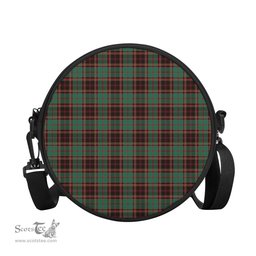 Scottish Buchan Ancient Tartan Round Crossbody Bags - Round Purse Scottish Plaid Tartan Plaid - ScotsTee - scotstee.com