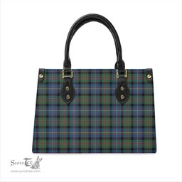 Scottish Cameron of Erracht Ancient Tartan Leather Bag for Women Scottish Plaid Tartan Plaid - ScotsTee - scotstee.com