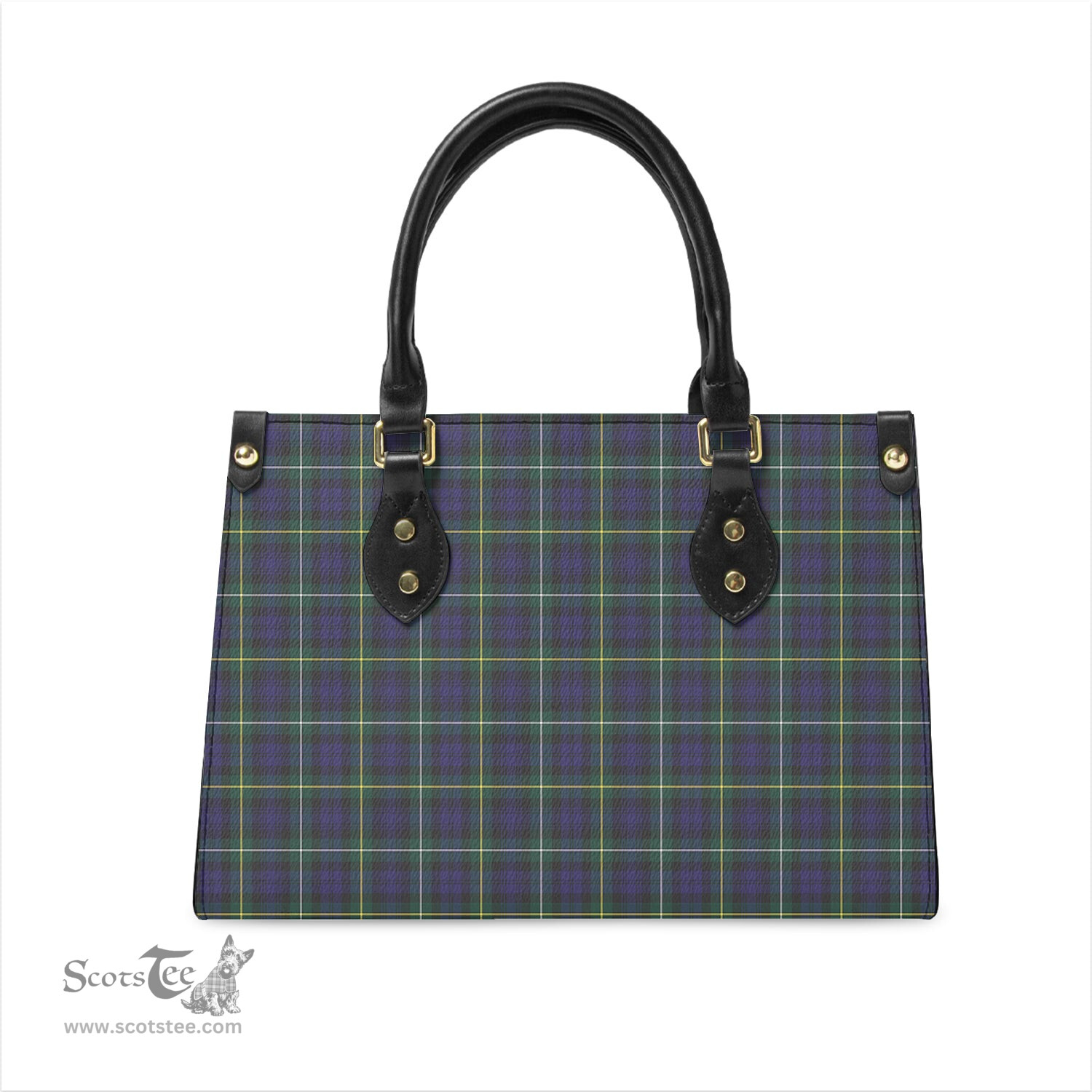 Scottish Campbell Argyll Modern Tartan Leather Bag for Women Scottish Plaid Tartan Plaid - ScotsTee - scotstee.com