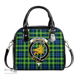 Scottish Campbell of Breadalbane Ancient Tartan Shoulder Handbags with Family Crest Scottish Plaid Tartan Plaid - ScotsTee - scotstee.com
