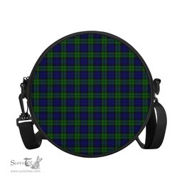 Scottish Campbell Modern Tartan Round Crossbody Bags - Round Purse Scottish Plaid Tartan Plaid - ScotsTee - scotstee.com
